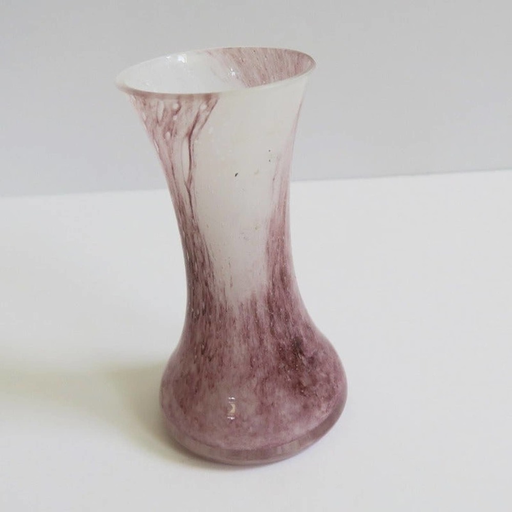Mini Hand Blown Glass Vase Home Decor Makeup Brush - Picture 2 of 8